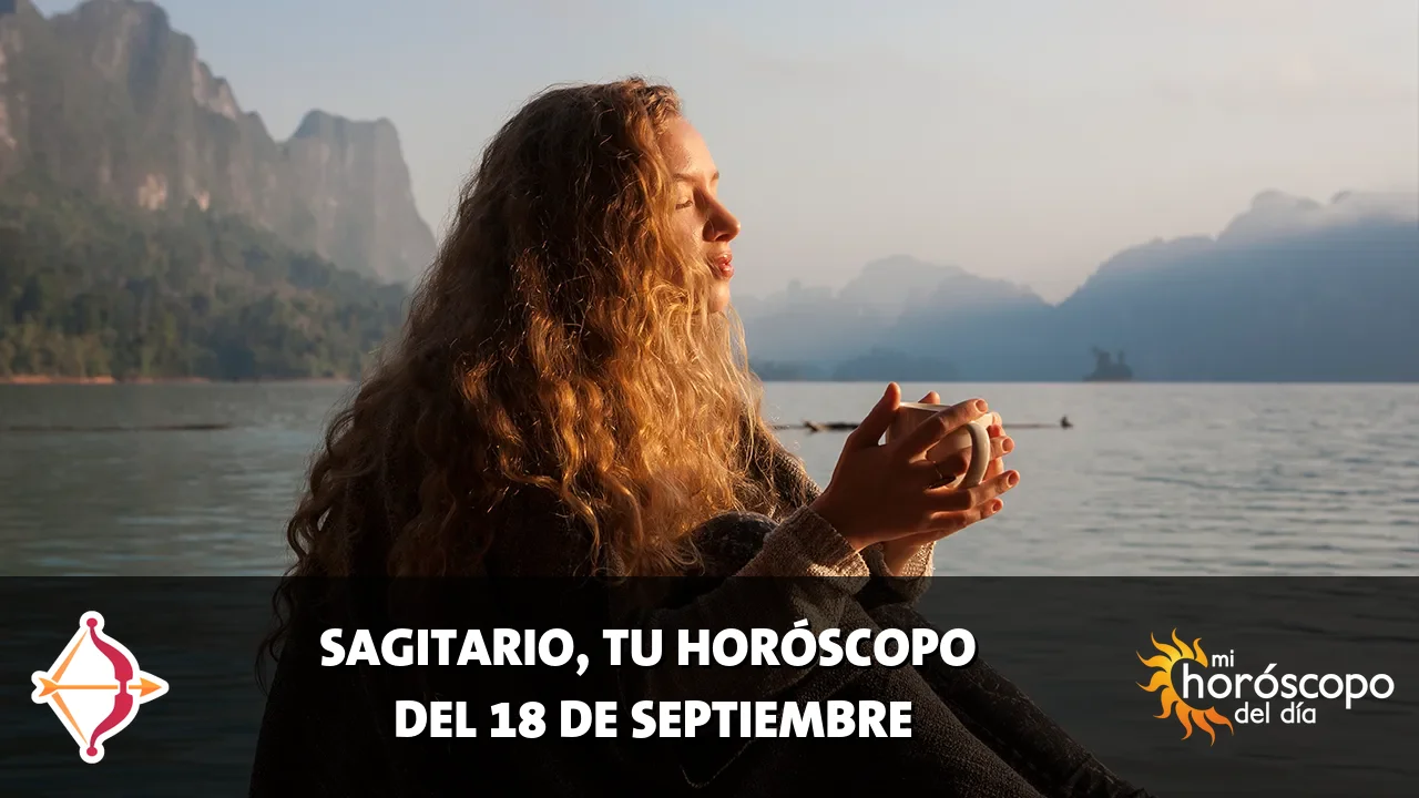 Horóscopo de Sagitario del viernes 18 de septiembre de 2026