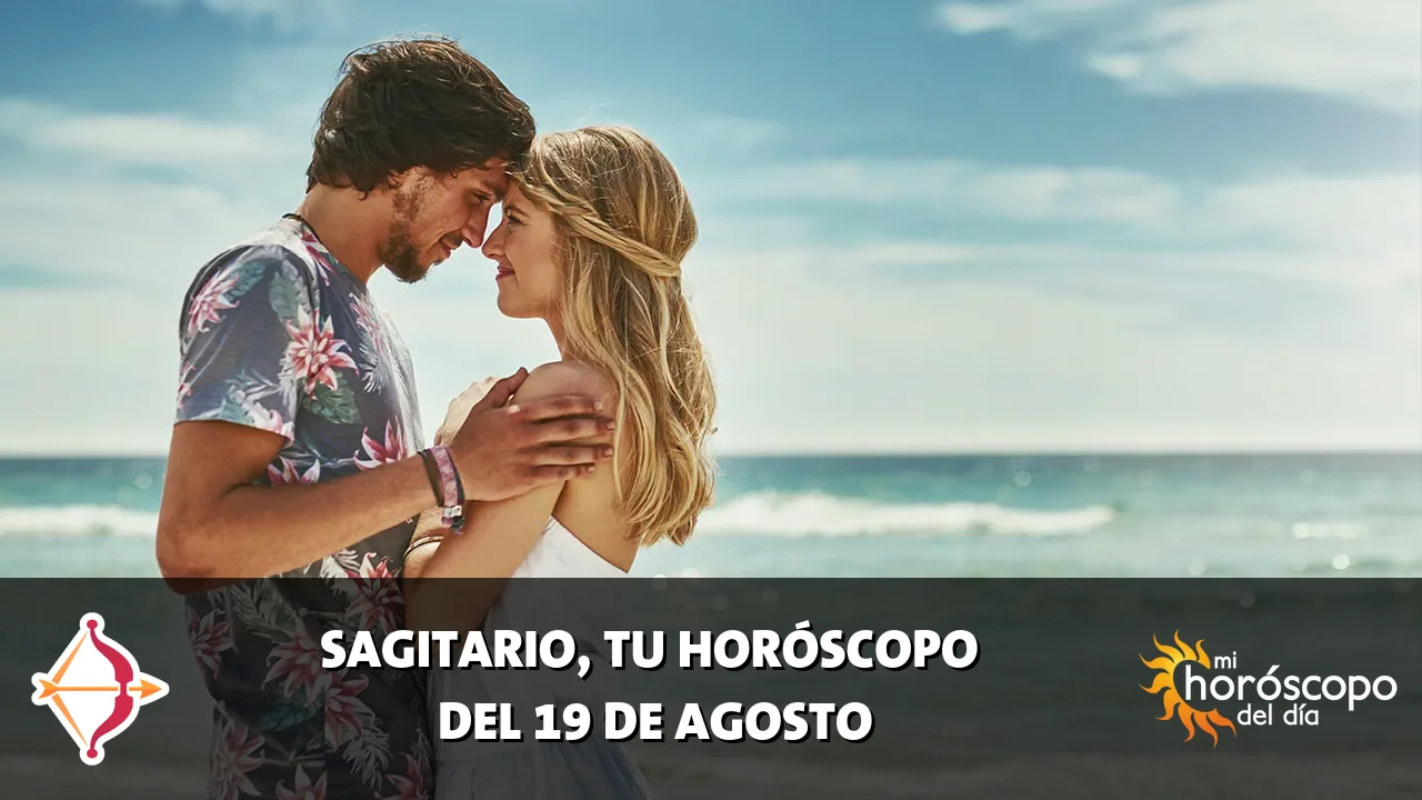 Horóscopo de Sagitario del miércoles 19 de agosto de 2026