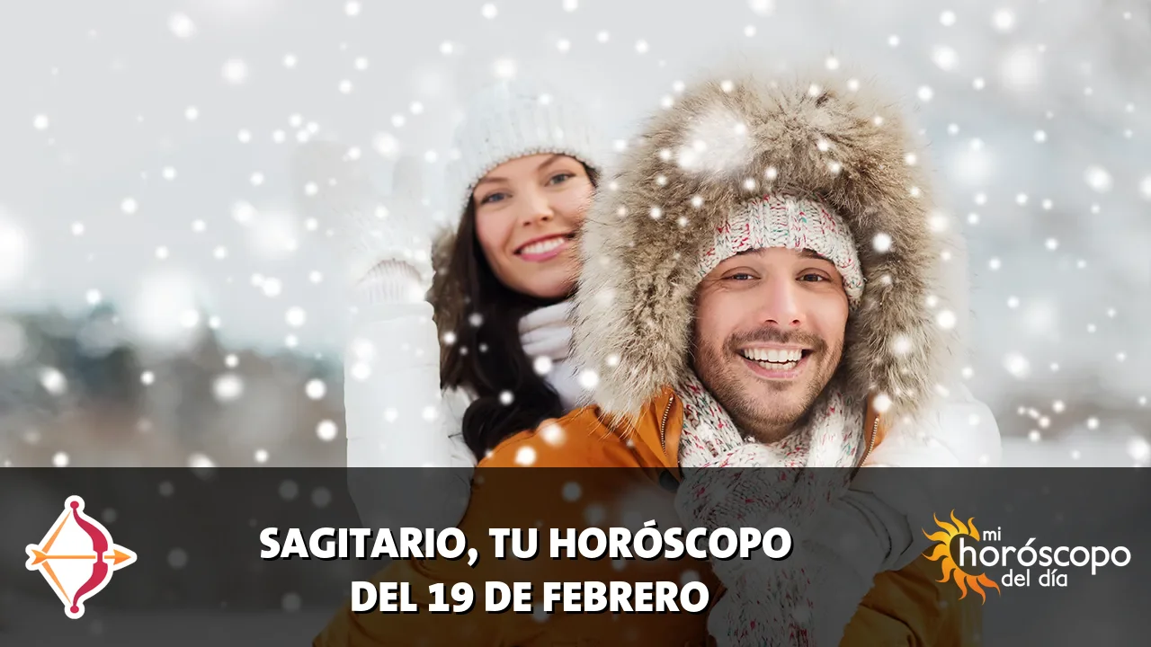 Horóscopo de Sagitario del jueves 19 de febrero de 2026