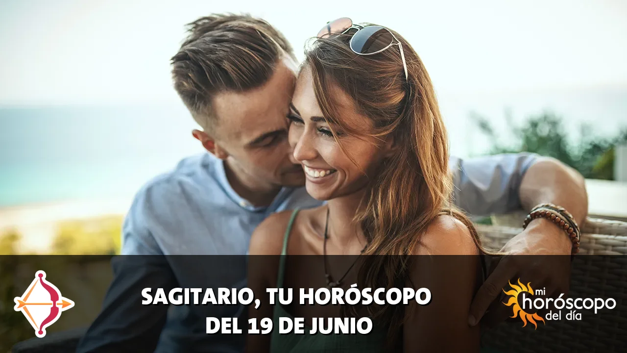 Horóscopo de Sagitario del viernes 19 de junio de 2026