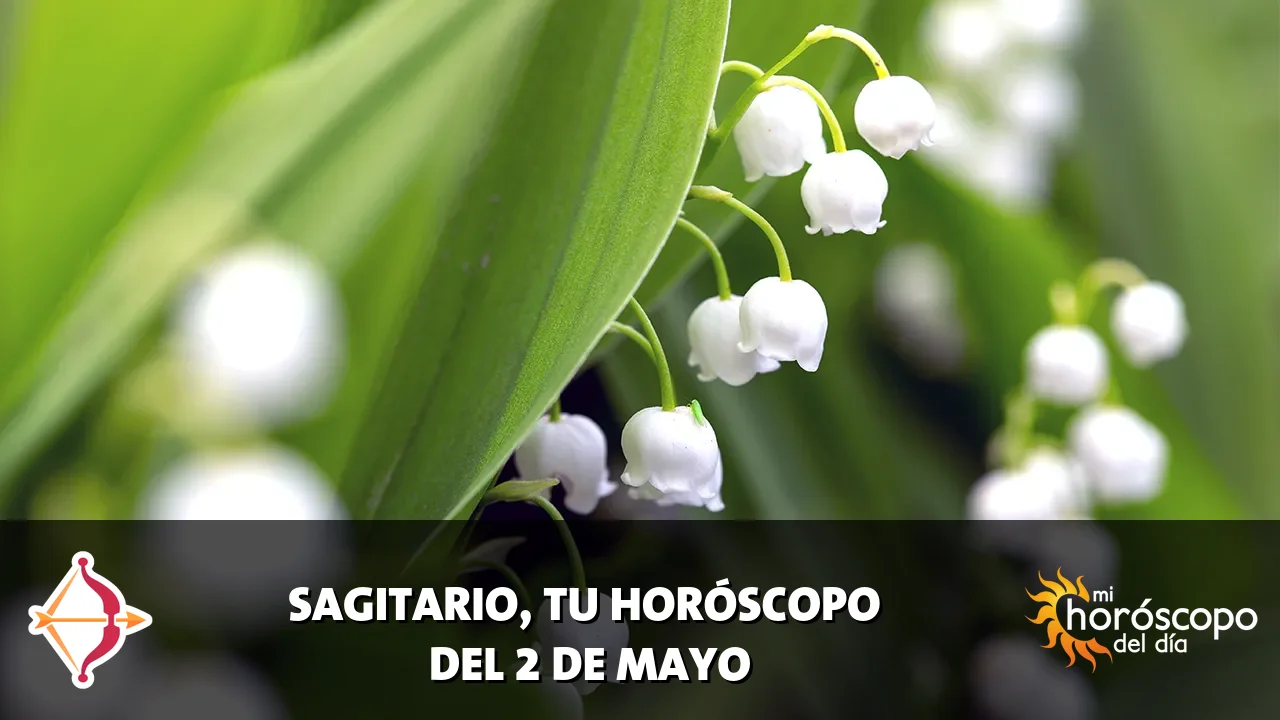 Horóscopo de Sagitario del sábado 2 de mayo de 2026