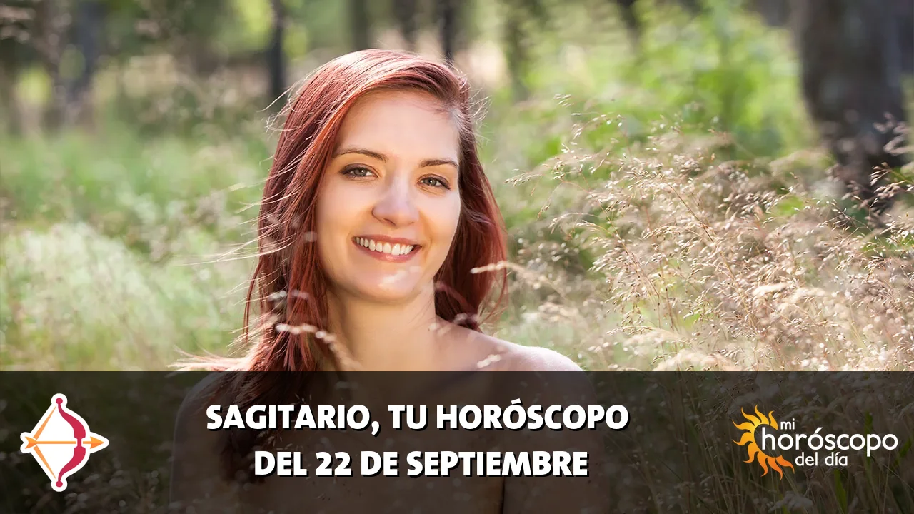 Horóscopo de Sagitario del martes 22 de septiembre de 2026