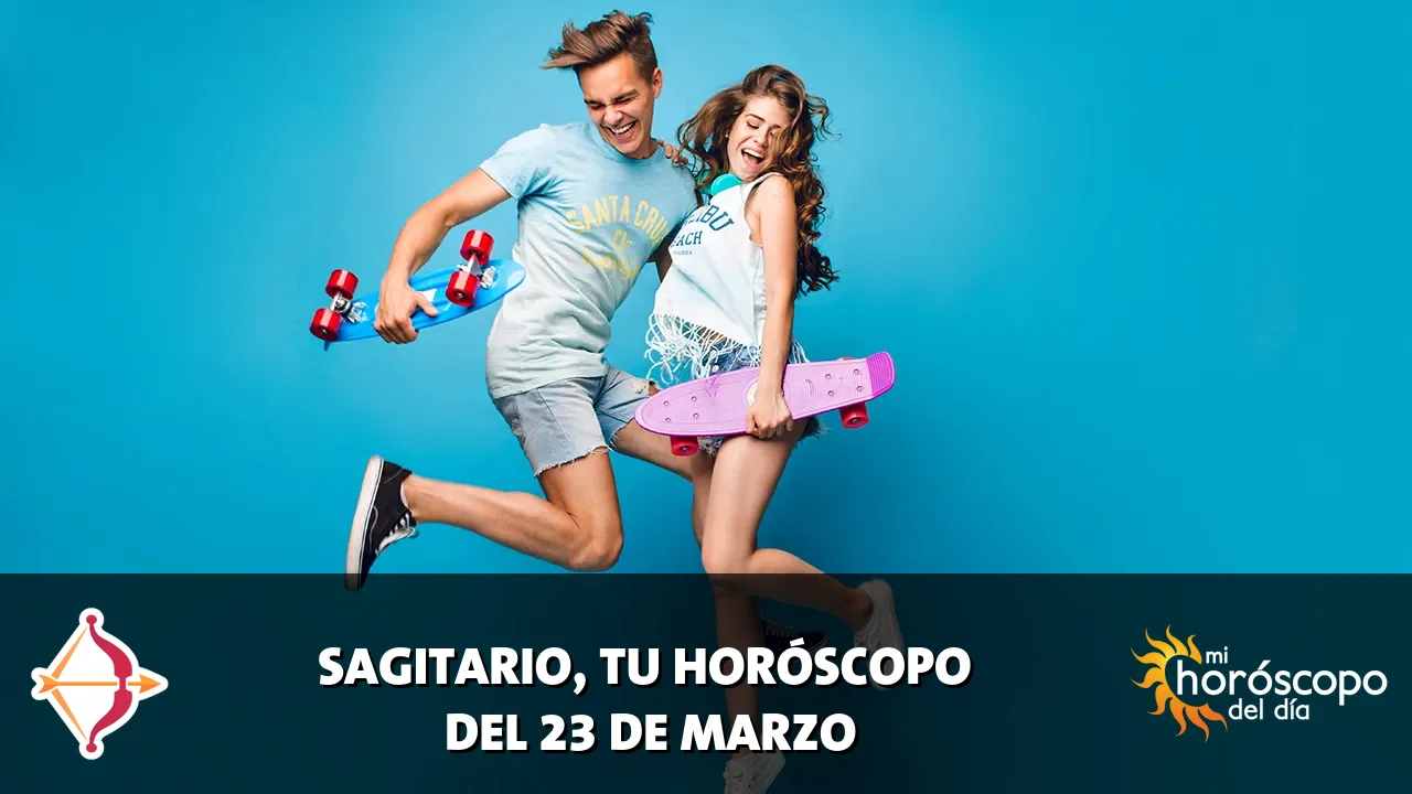 Horóscopo de Sagitario del lunes 23 de marzo de 2026