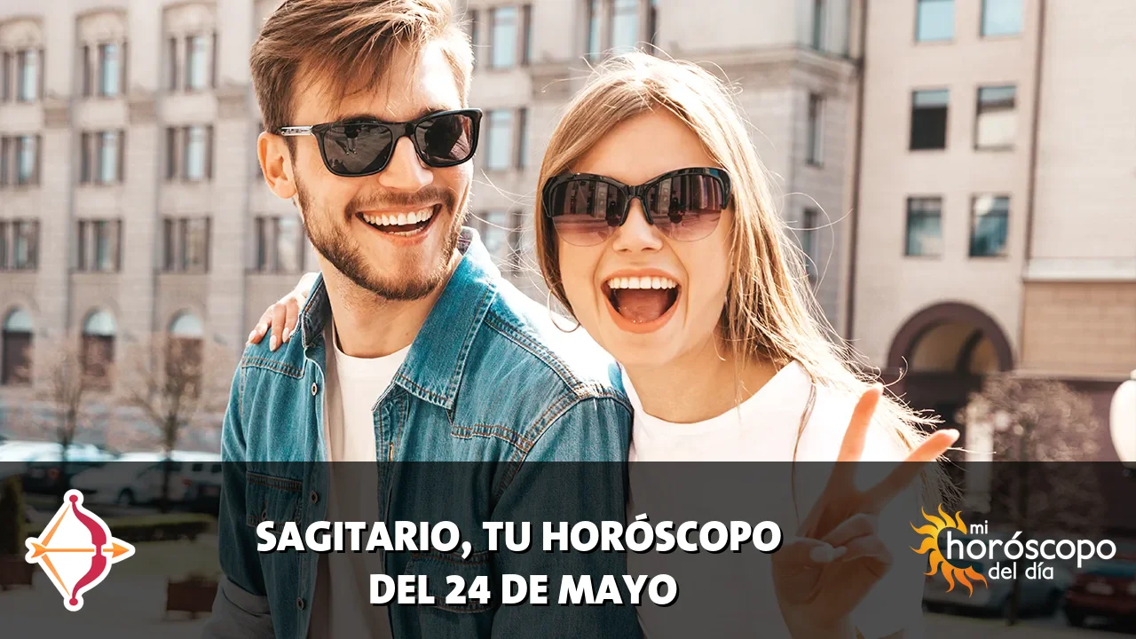Horóscopo de Sagitario del domingo 24 de mayo de 2026