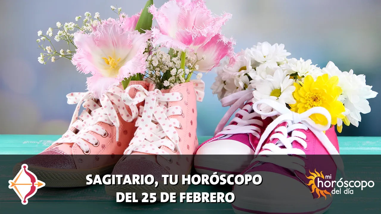 Horóscopo de Sagitario del miércoles 25 de febrero de 2026