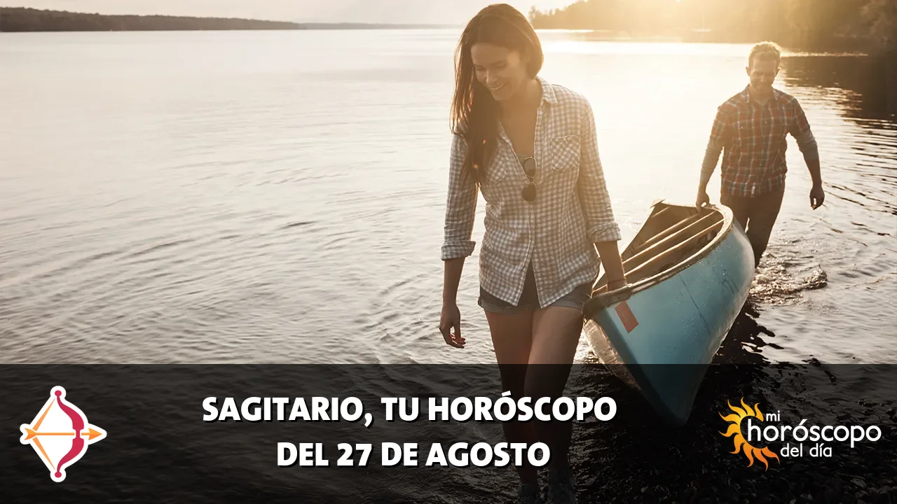 Horóscopo de Sagitario del jueves 27 de agosto de 2026