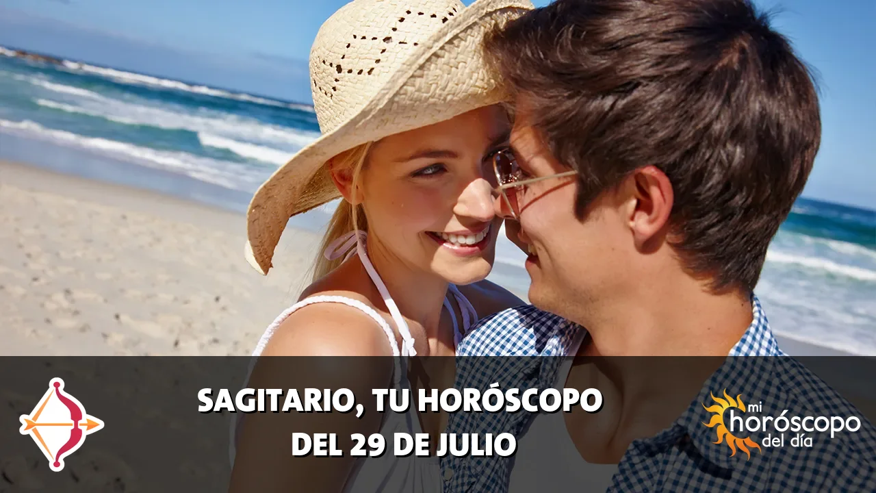 Horóscopo de Sagitario del miércoles 29 de julio de 2026