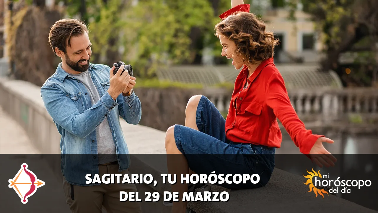 Horóscopo de Sagitario del domingo 29 de marzo de 2026
