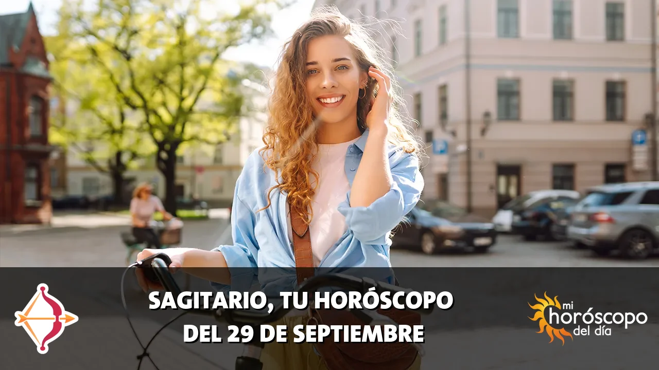 Horóscopo de Sagitario del martes 29 de septiembre de 2026