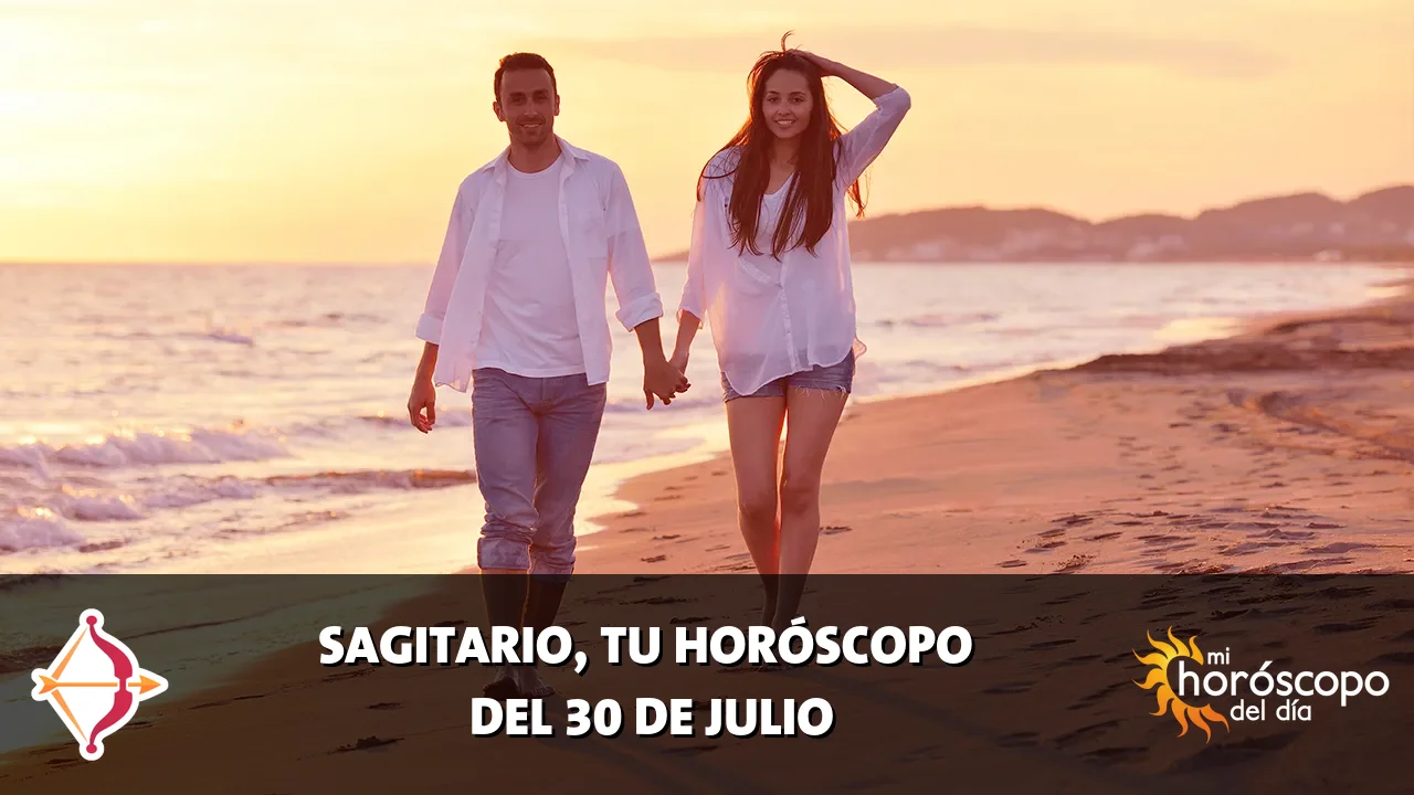 Horóscopo de Sagitario del jueves 30 de julio de 2026