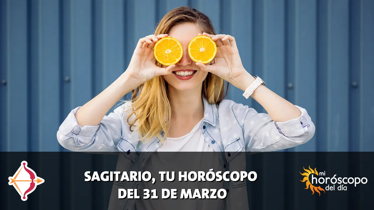 Horóscopo de Sagitario del martes 31 de marzo de 2026