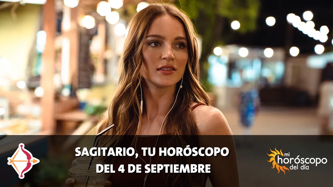 Horóscopo de Sagitario del viernes 4 de septiembre de 2026