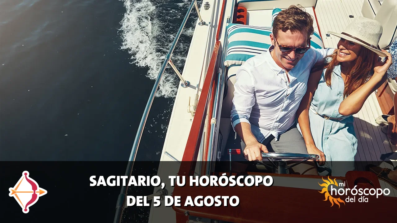 Horóscopo de Sagitario del miércoles 5 de agosto de 2026