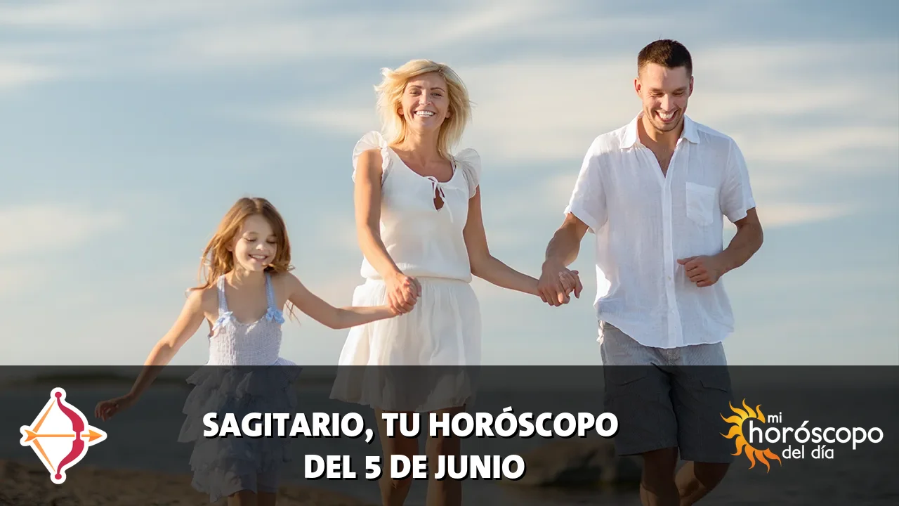 Horóscopo de Sagitario del viernes 5 de junio de 2026