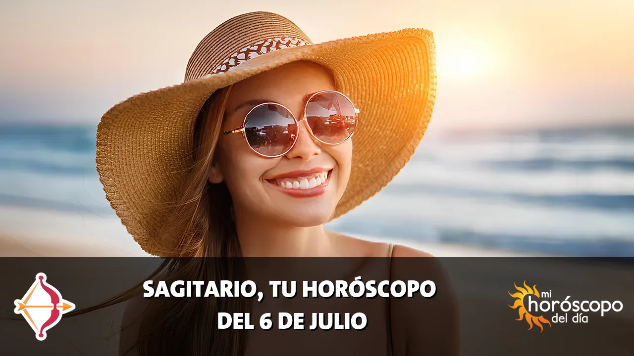 Horóscopo de Sagitario del lunes 6 de julio de 2026