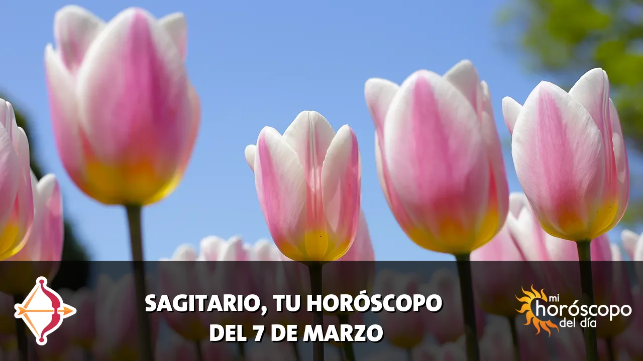 Horóscopo de Sagitario del sábado 7 de marzo de 2026