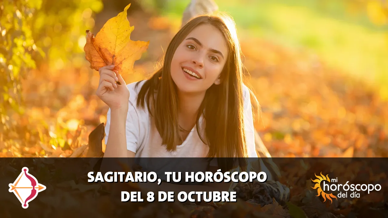 Horóscopo de Sagitario del jueves 8 de octubre de 2026