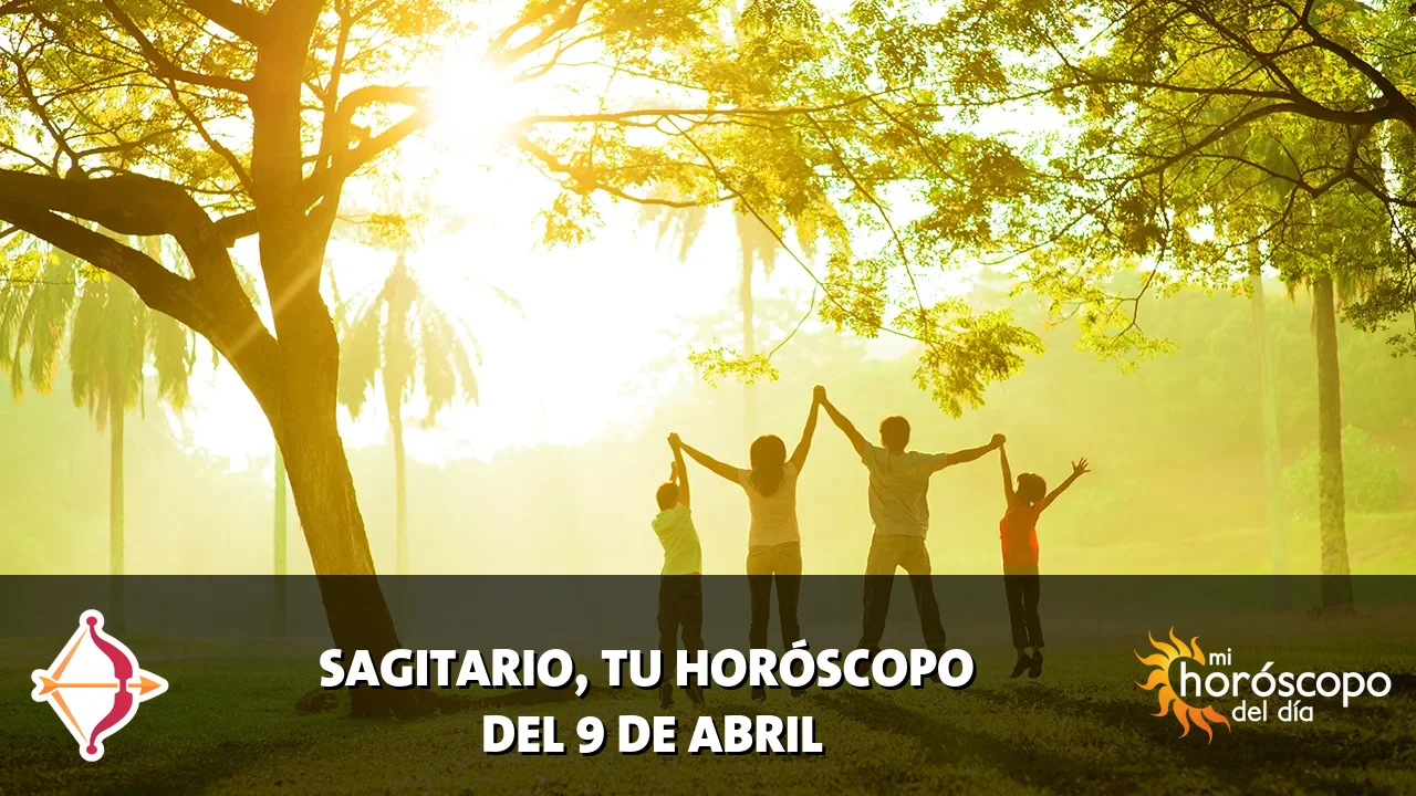 Horóscopo de Sagitario del jueves 9 de abril de 2026
