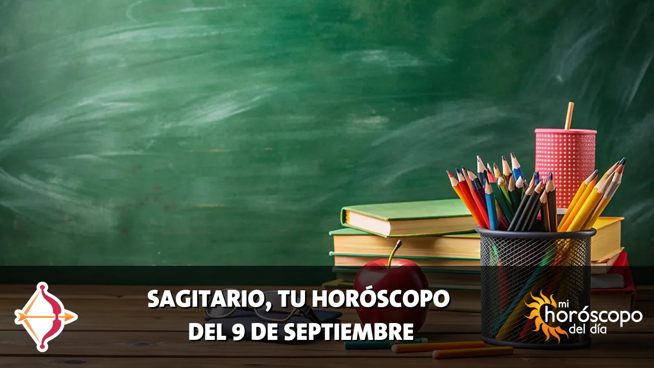 Horóscopo de Sagitario del miércoles 9 de septiembre de 2026