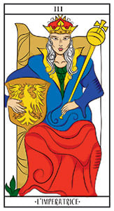 ¡Encuentra aquí gratis la explicación de la emperatriz del Tarot de Marsella!