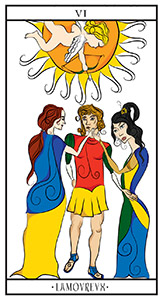 100% gratis: la descripción de los enamorados en la tirada del Tarot de Marsella
