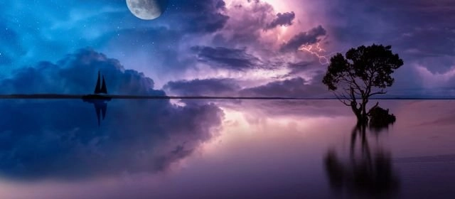 Calendario de la luna nueva en 2025