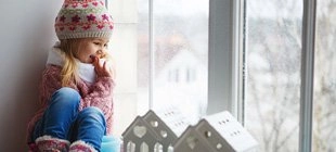 Los niños durante las vacaciones de invierno